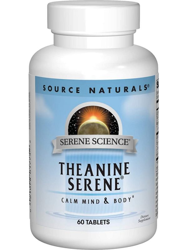 Source Naturals, Serene Science® Theanine Serene®, 60 tablets Cheap