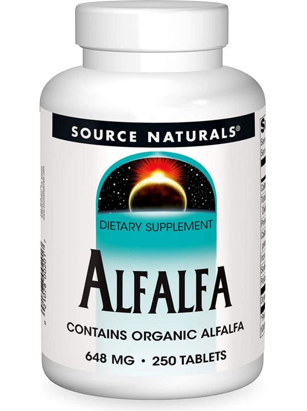 Source Naturals, Alfalfa 648 mg, 250 tablets For Discount