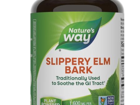 Nature s Way, Slippery Elm Bark, 100 vegan capsules Discount