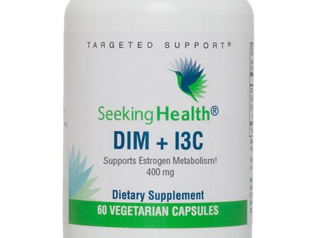 Seeking Health, DIM + I3C, 60 vegetarian capsules Online now