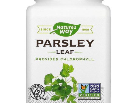 Nature s Way, Parsley Leaf, 100 vegan capsules Supply