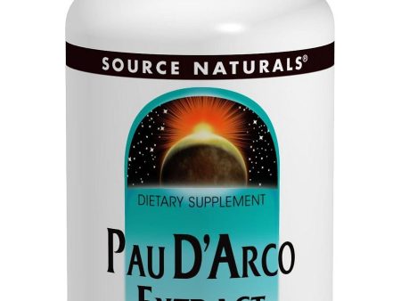 Source Naturals, Pau D Arco Extract 500 mg, 50 tablets Sale