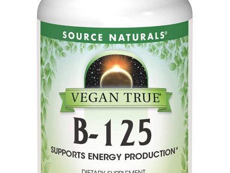 Source Naturals, Vegan True® B-125 125 mg, 60 tablets For Cheap