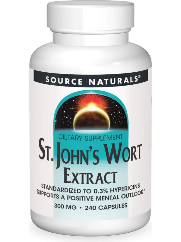 Source Naturals, St. John s Wort Extract 300 mg, 240 capsules For Discount