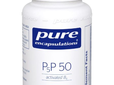 Pure Encapsulations, P5P50, activated B 6, 60 vcaps on Sale