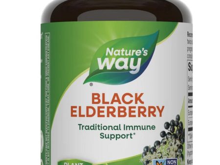 Nature s Way, Black Elderberry, 100 vegan capsules Cheap