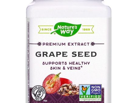 Nature s Way, Grape Seed, 60 vegan capsules Online