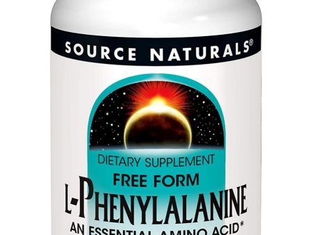 Source Naturals, L-Phenylalanine, Free Form 500 mg, 50 tablets on Sale