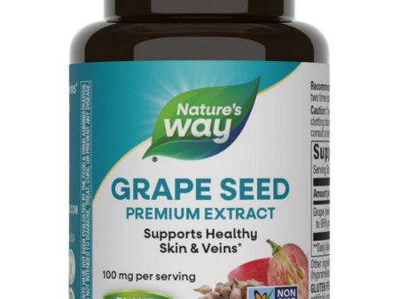 Nature s Way, Grape Seed, 30 vegan capsules Online Hot Sale