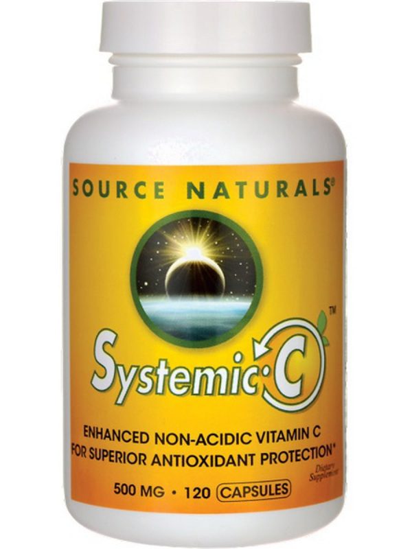 Source Naturals, Systemic C™ 500 mg, 120 capsules Cheap