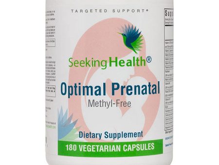 Seeking Health, Optimal Prenatal MF, 180 vegetarian capsules Cheap