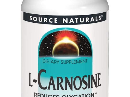 Source Naturals, L-Carnosine 500 mg, 60 tablets For Discount