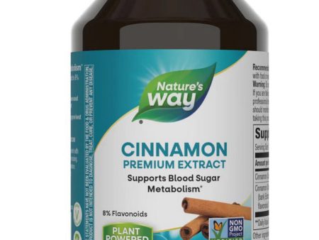 Nature s Way, Cinnamon, 60 vegan capsules Supply