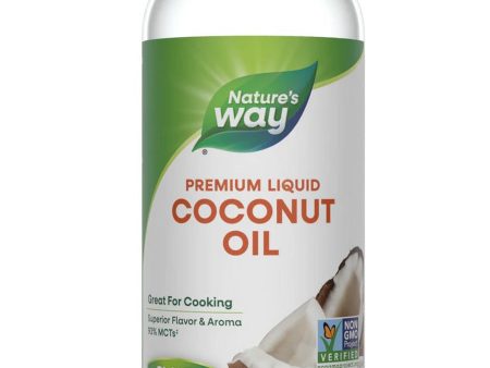 Nature s Way, Premium Liquid Coconut Oil, 10 fl oz Online Sale