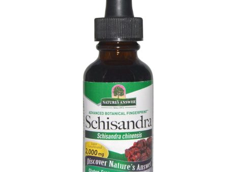 Nature s Answer, Schizandra Alcohol Free Extract, 1 oz Discount