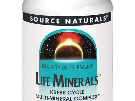 Source Naturals, Life Minerals™ High Bioactivity, Krebs Cycle Multi-Mineral Complex, 60 tablets Discount