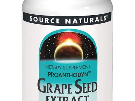 Source Naturals, Grape Seed Extract, Proanthodyn™ 200 mg, 30 capsules Sale