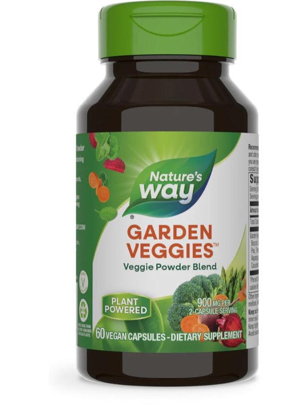 Nature s Way, Garden Veggies™, 60 vegan capsules Discount