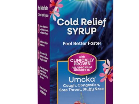 Nature s Way, Umcka Cold Relief Syrup, Cherry, 8 fl oz Hot on Sale