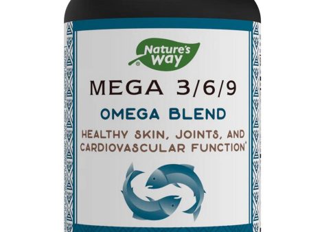 Nature s Way, Mega 3 6 9, Lime, 90 Softgels Online now