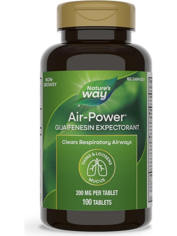 Nature s Way, Air-Power, 200 mg, 100 Tablets For Discount