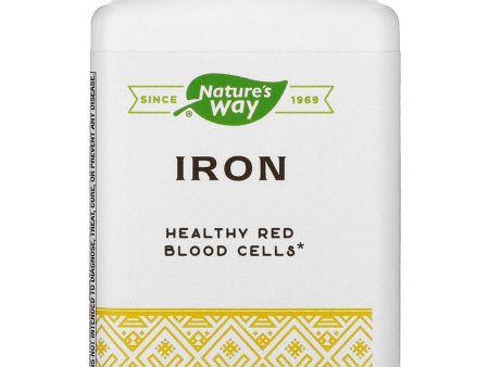 Nature s Way, Iron 18 mg, 100 capsules Online Hot Sale