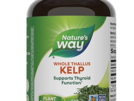 Nature s Way, Kelp, 600 mg, 100 Vegan Capsules Online now