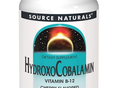 Source Naturals, Hydroxocobalamin 1 mg, Cherry, 240 lozenges Online