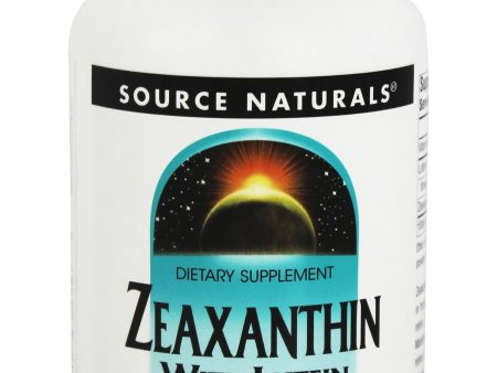 Source Naturals, Zeaxanthin with Lutein 10 mg, 120 capsules Sale