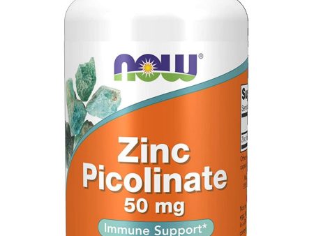 NOW Foods, Zinc Picolinate 50 mg, 120 veg capsules Sale