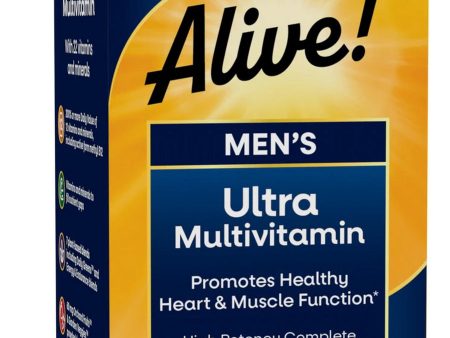 Natures Way, Alive!® Men s Ultra Multivitamin, 60 tablets Supply