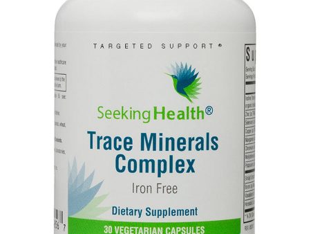 Seeking Health, Trace Minerals Complex, 30 vegetarian capsules Online Hot Sale