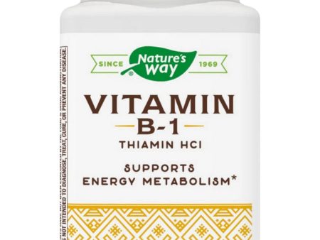 Nature s Way, Vitamin B-1, 100 capsules Cheap