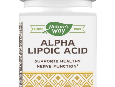 Nature s Way, Alpha Lipoic Acid, 60 capsules Discount