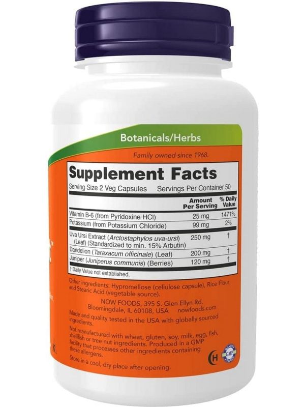 NOW Foods, Water Out, 100 veg capsules on Sale