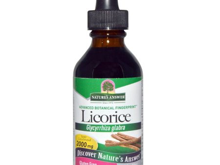 Nature s Answer, Licorice Root Extract, 2 oz Hot on Sale