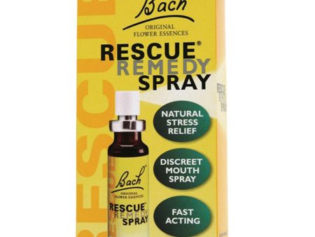 Bach Original Flower Essences, Rescue Remedy Spray, 0.7 oz, 20 ml Online