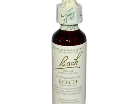 Bach Original Flower Essences, Beech Flower Essence, 0.7 oz, 20 ml For Sale