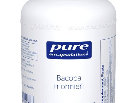 Pure Encapsulations, Bacopa monniera, 200 mg, 180 vcaps Online