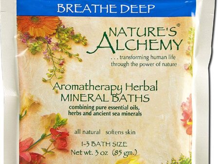 Nature s Alchemy, Breathe Deep Aromatherapy Mineral Bath, 3 oz Online