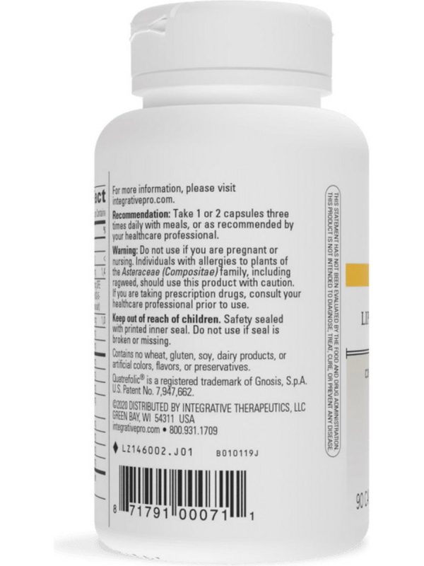 Integrative Therapeutics, Lipotropic Complex™, 90 capsules Online Hot Sale