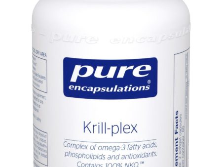 Pure Encapsulations, Krill plex, 500 mg, 120 gels For Sale