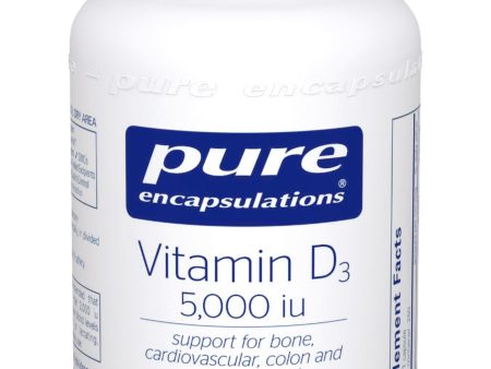 Pure Encapsulations, Vitamin D3 5000 IU, 250 vcaps For Cheap