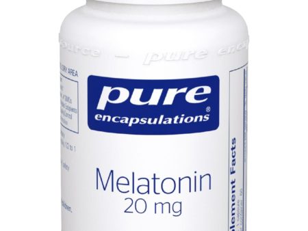 Pure Encapsulations, Melatonin, 20 mg, 60 vcaps Online Hot Sale