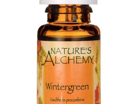 Nature s Alchemy, Wintergreen Essential Oil, 0.5 oz For Discount