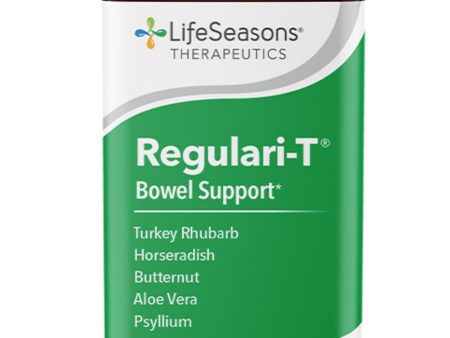 LifeSeasons, Regulari-T Bowel Support, 60 Vegetarian Capsules Online Hot Sale