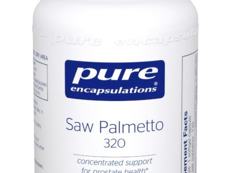 Pure Encapsulations, Saw Palmetto 320, 120 gels Supply