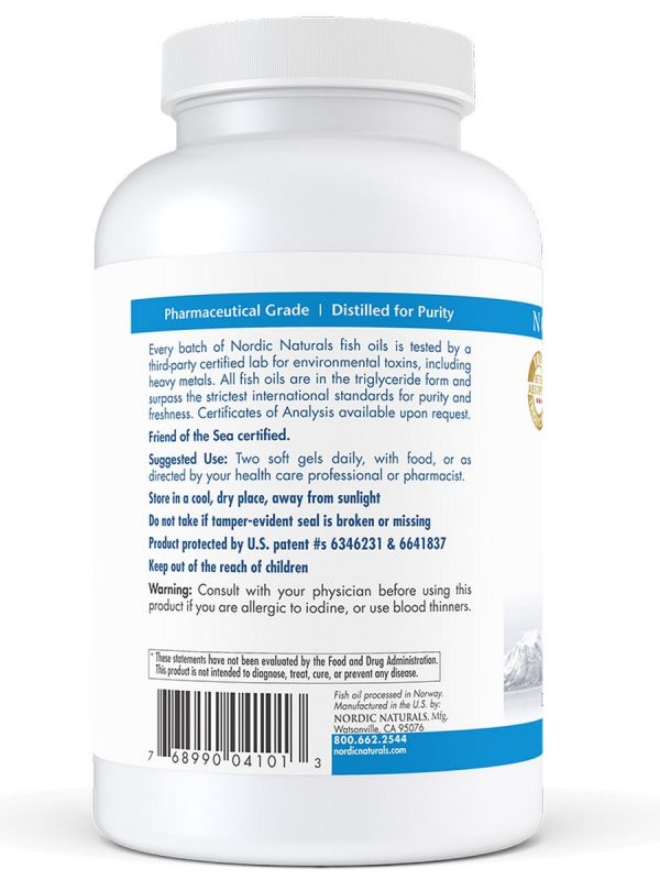 Nordic Naturals, Arctic Omega™, Lemon, 180 Soft Gels Online Sale