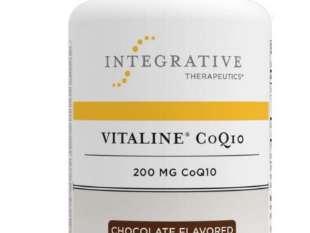 Integrative Therapeutics, Vitaline® CoQ10 (200 mg), Chocolate Flavored, 30 chewable tablets Fashion