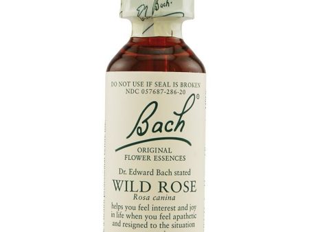 Bach Original Flower Essences, Wild Rose Flower Essence, 0.7 oz, 20 ml Online Hot Sale